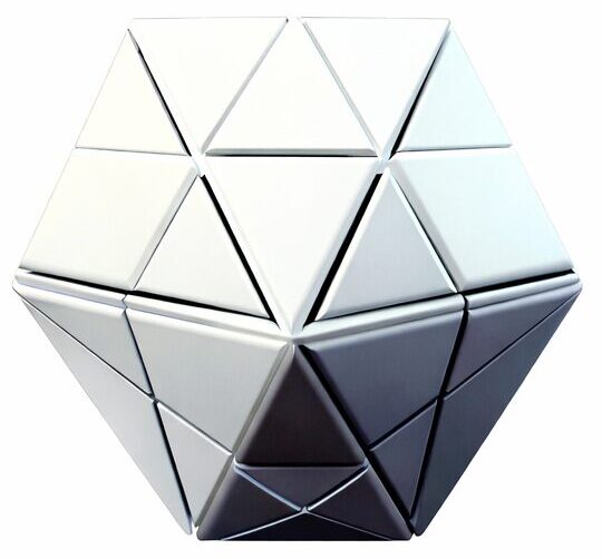 ブランクのサイコロ